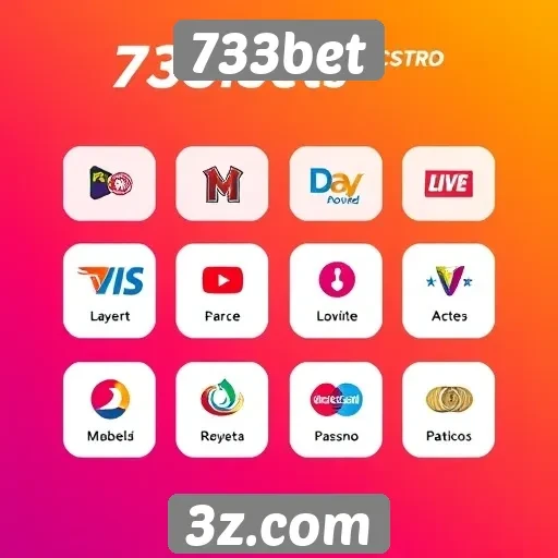 Métodos de pagamento aceitos no 733bet